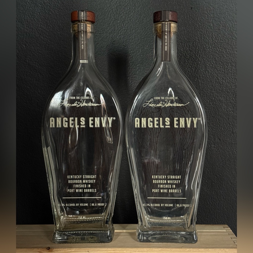 Angels Envy Bourbon Whiskey EMPTY BOTTLES